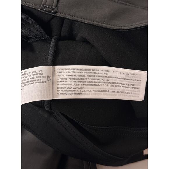 New Abercrombie & Fitch Pants 28 / 6 Womens 90s Relaxed Vegan Leather Curve Love - Picture 7 of 8